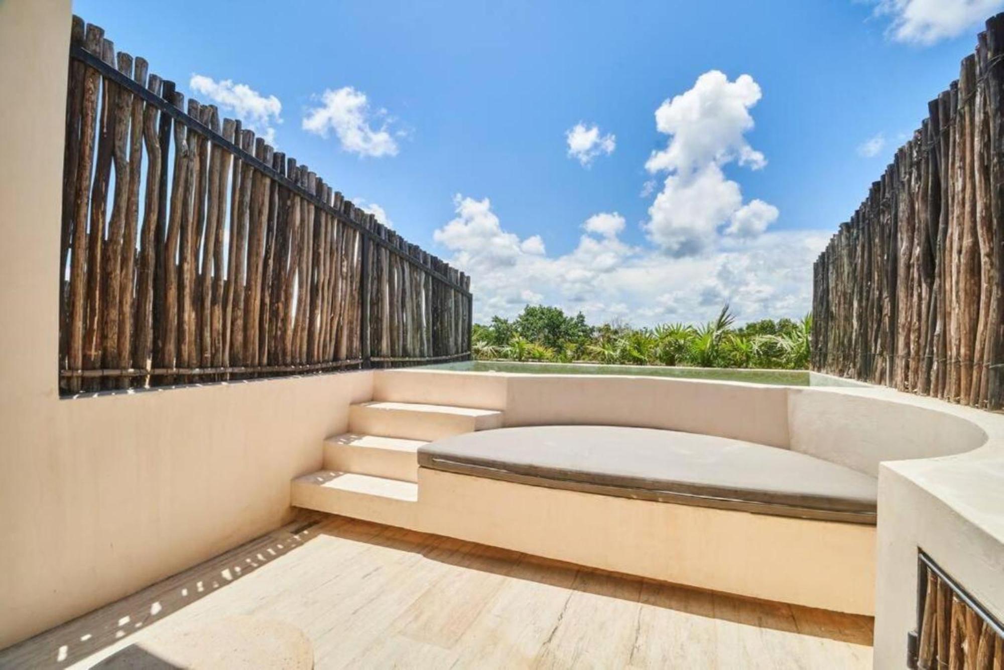 Disfruta De Tulum En Aldea Zama Apartamento Con Piscina Privada Y Seguridad 24 7 Exterior foto
