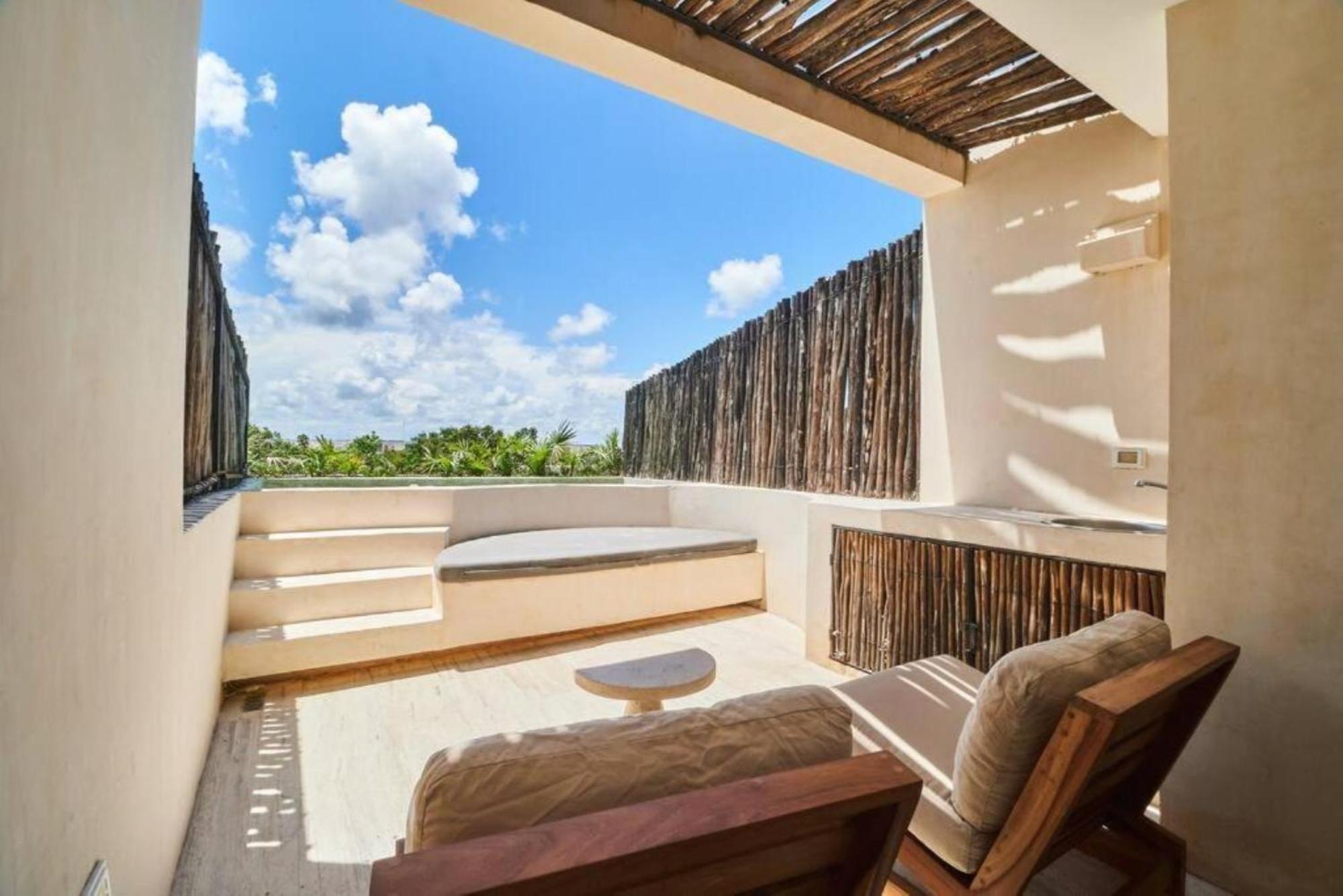 Disfruta De Tulum En Aldea Zama Apartamento Con Piscina Privada Y Seguridad 24 7 Exterior foto