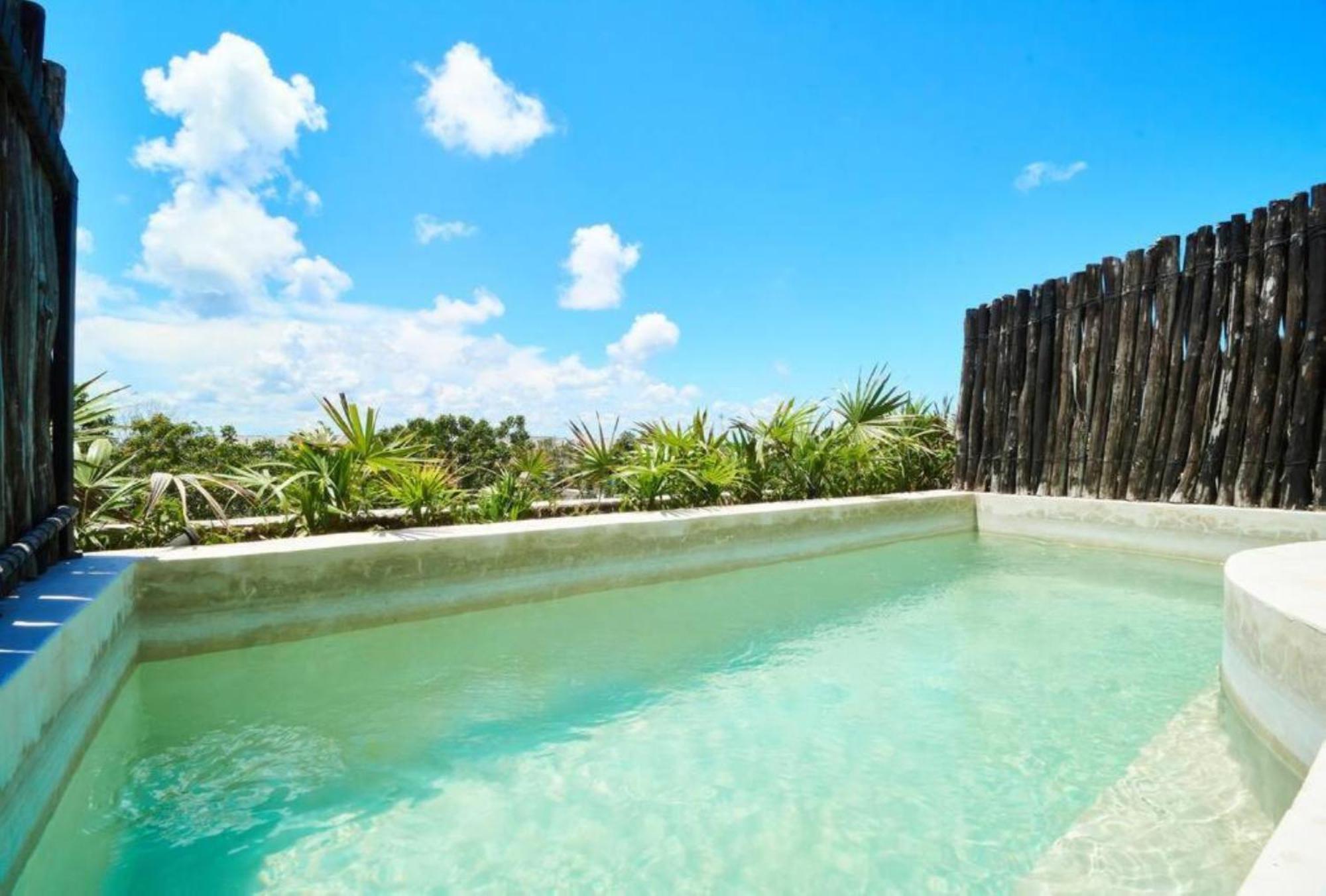 Disfruta De Tulum En Aldea Zama Apartamento Con Piscina Privada Y Seguridad 24 7 Exterior foto